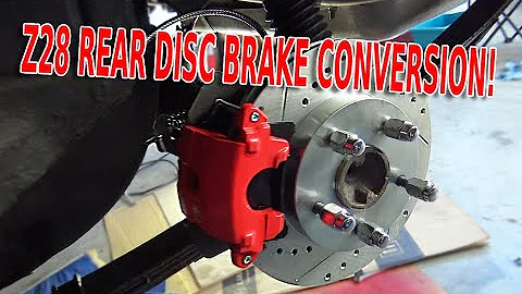Right Stuff rear Drum to Disc Brake Conversion DIY problems solved!