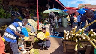 Largest African  Market Day In Uganda East Africa \/\/Largest rural village market da