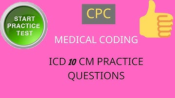 ICD 10 CM Practice Questions.