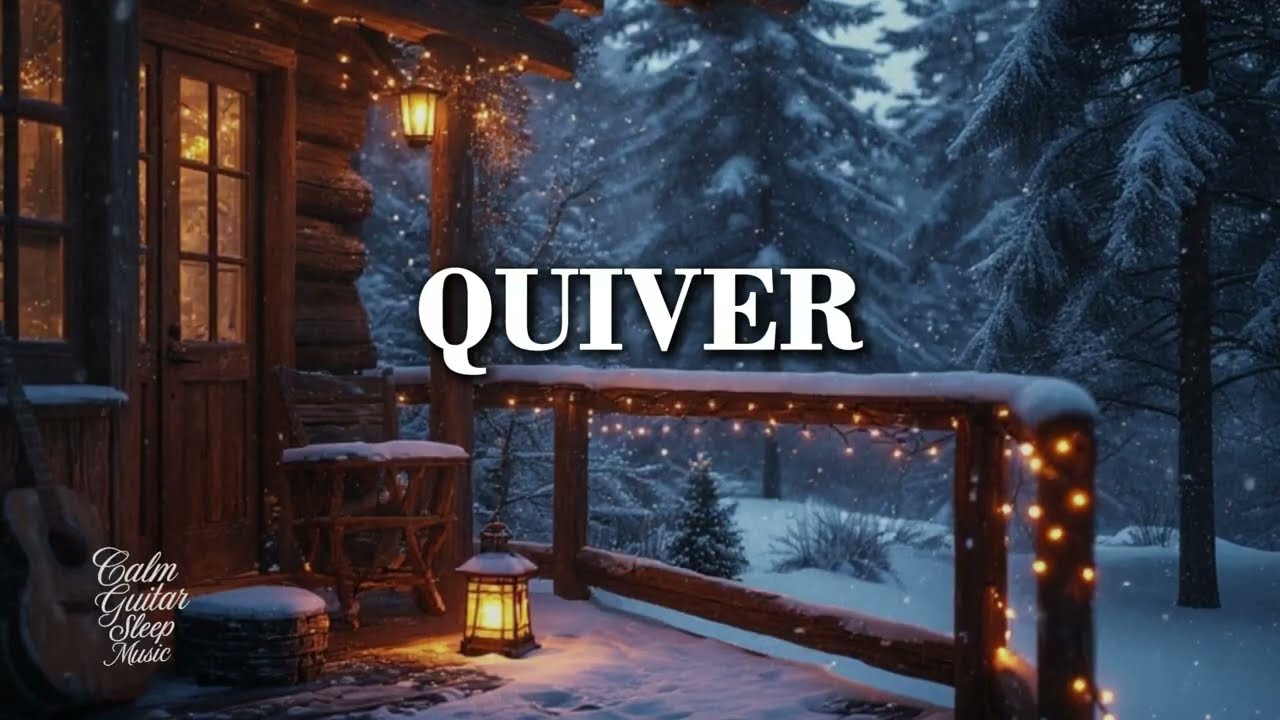 Gentle Winter Guitar Outdoors for Calm Focus, Evening Relaxation & Peaceful Night Ambience