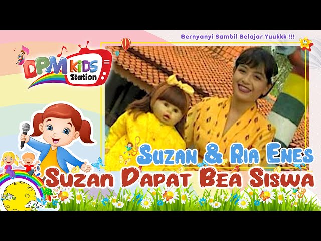 Suzan u0026 Kak Ria Enes - Suzan Dapat Bea Siswa (Official Kids Video) class=