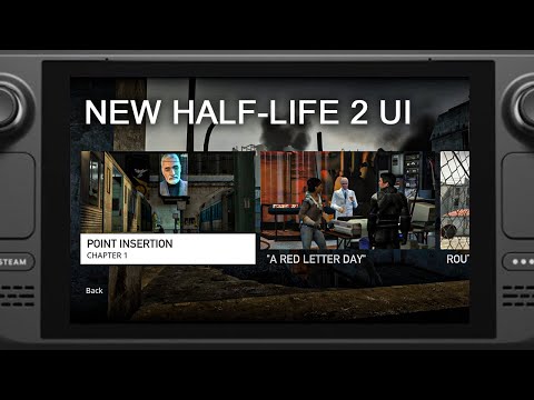 Half-Life 2 Has A New Menu (Half-Life 2 Steam Deck Update)