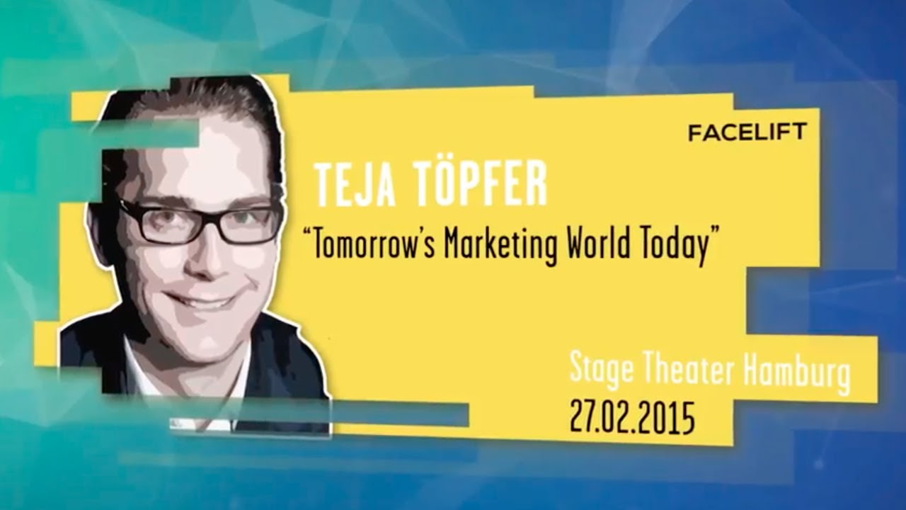 Teja Töpfer, COO & Co-Founder facelift - Online Marketing Rockstars Keynote | OMR15