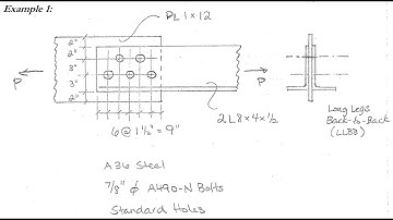 V18-4 Block Shear Strength Example