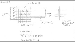 V18-4 Block Shear Strength Example
