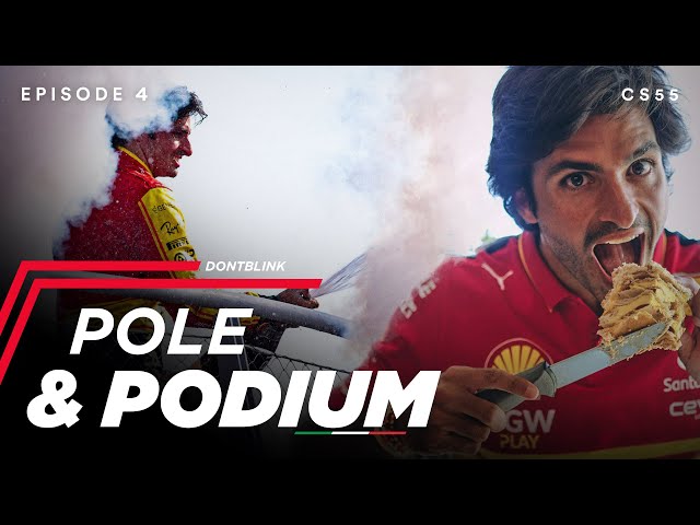 MY POLE & PODIUM AT MONZA WITH THE TIFOSI by CARLOS SAINZ | DONTBLINK EP4 SEASON FOUR