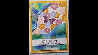 Split panel card...HAPPY BIRTHDAY i will always be here for you