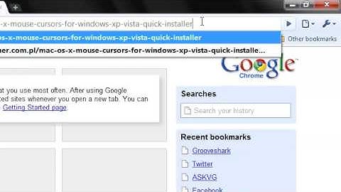 Get Mac OSX Cursor for Windows