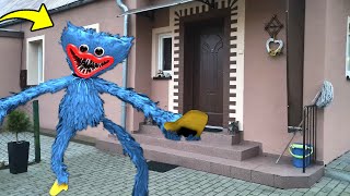 HUGGY WUGGY PRZYSZEDŁ POD MÓJ DOM w PRAWDZIWYM ŻYCIU!