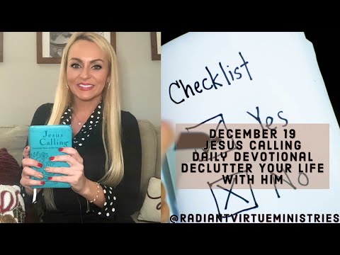 Jesus Calling December 19th
