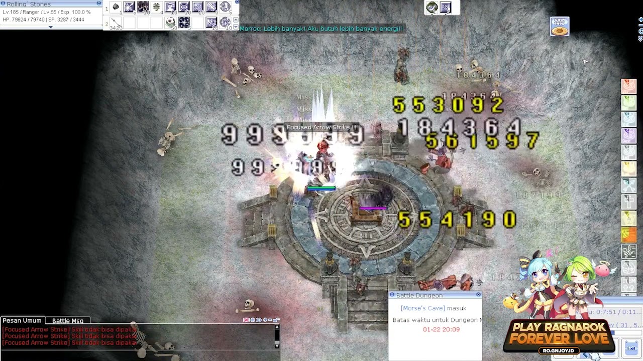 Ragnarok Forever Love Quest Temple of Demon God Part 2