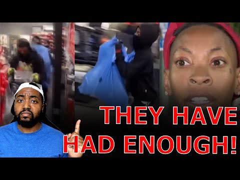 Los Angeles Residents BACKLASH After MASSIVE Black Teenager Black Friday Flash Mob ROBS Nike Store!