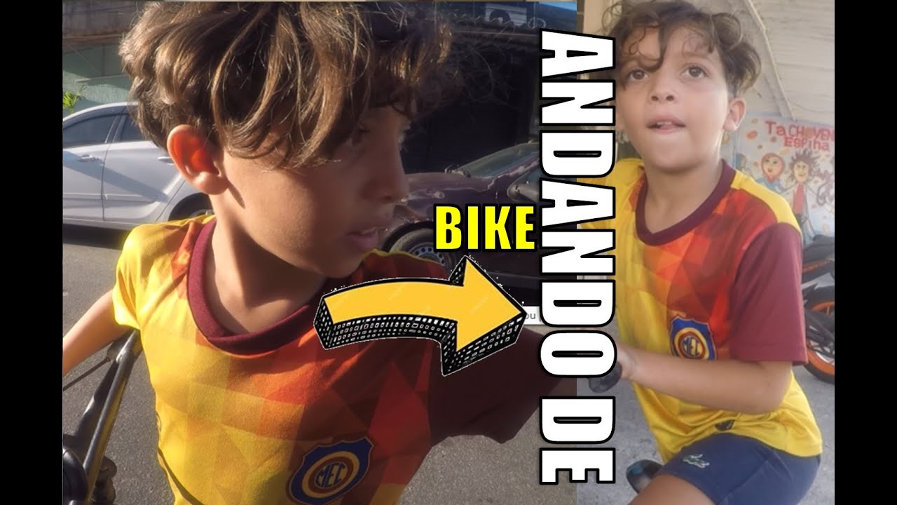 ANDANDO DE BICICLETA PARTE 1 COM GUSTAVO E DAVID - YouTube