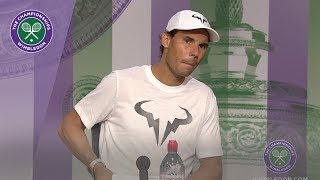 Rafael Nadal Wimbledon 2019 Second Round Press Conference