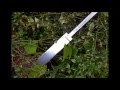 Как сделать нож из напильника -  How to make a knife from file