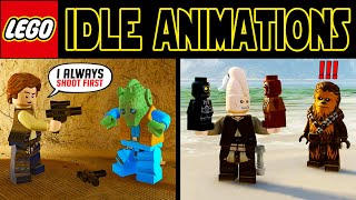 The Funniest IDLE ANIMATIONS in 'LEGO: The Skywalker Saga'
