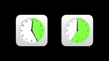 키노트 영상제작 - 아날로그 시계