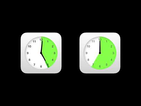 키노트 영상제작 - 아날로그 시계