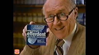 1982 Efferdent Denture Cleanser Commercial
$RetroMan67 #falseteeth #cherrypie #stainremoval 1982 Efferdent Denture Cleanser Commercial