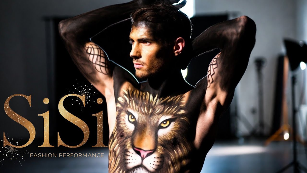 SiSi Fashion Performance 2025 | 75.1 Cosmic Lion BodyArt Walk 