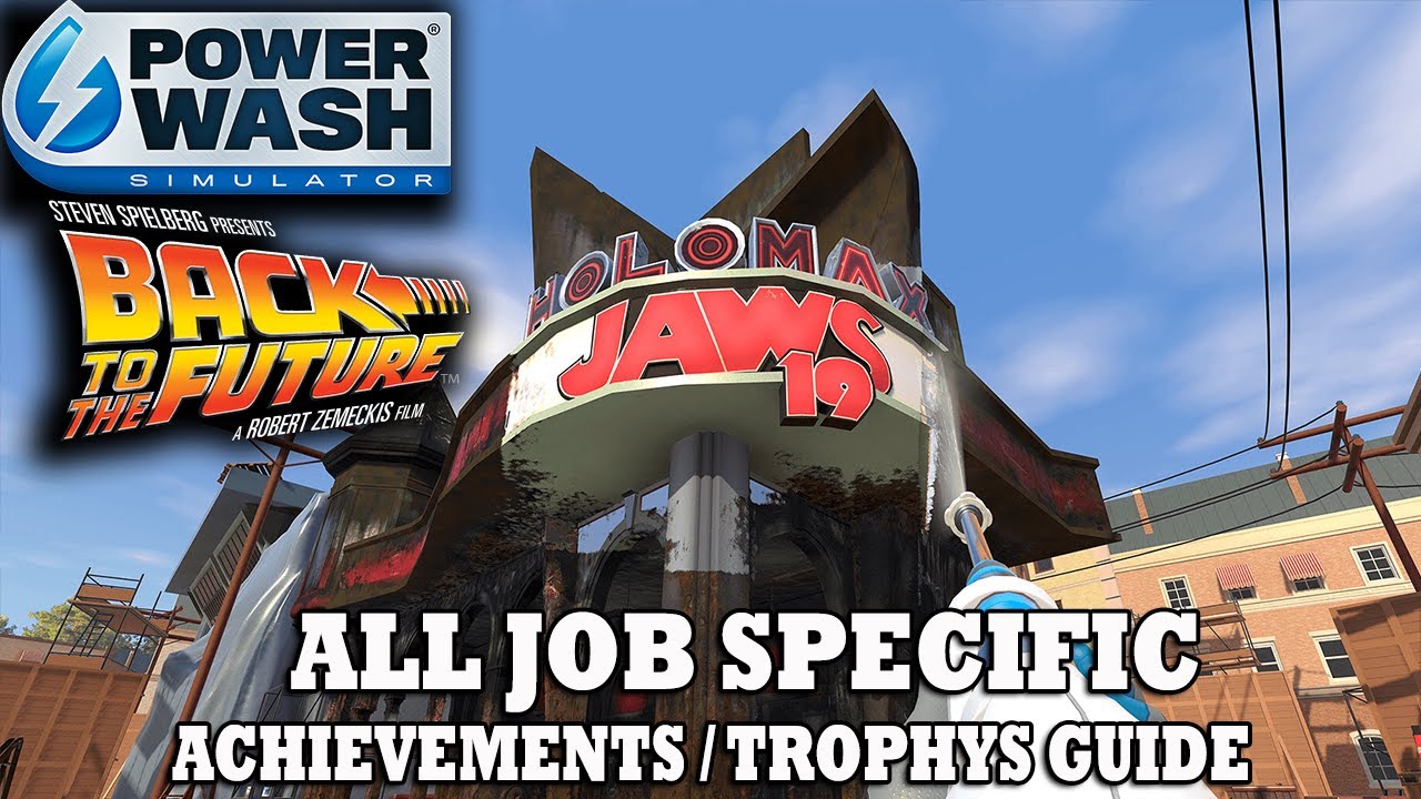 PowerWash Simulator - Tall Order Trophy Guide (Fire Station Level