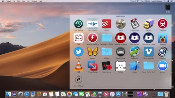 Working with Documents and Folders in the Dock on the Mac
