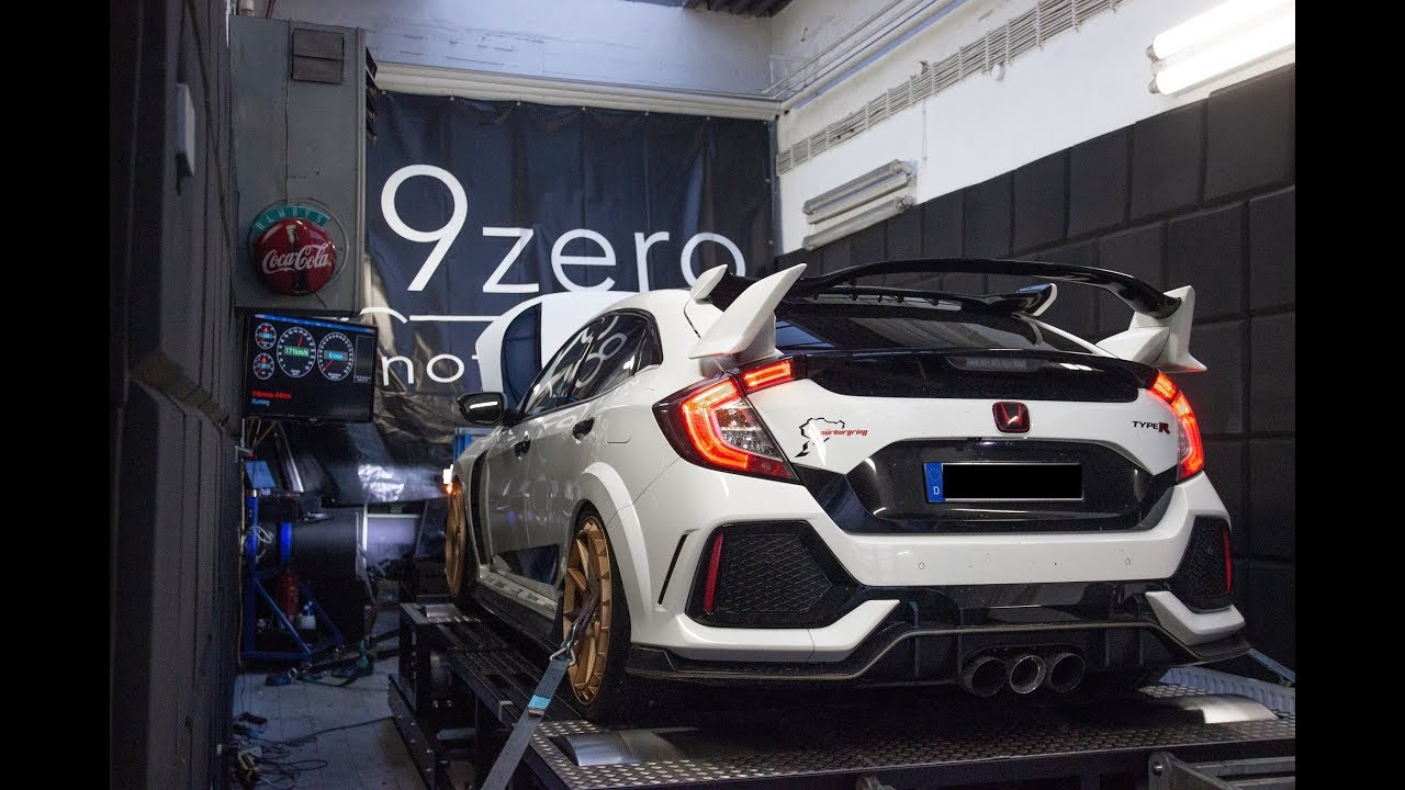 Honda Civic Type R Fk8 Part 3 500ps Type R On Dyno Youtube