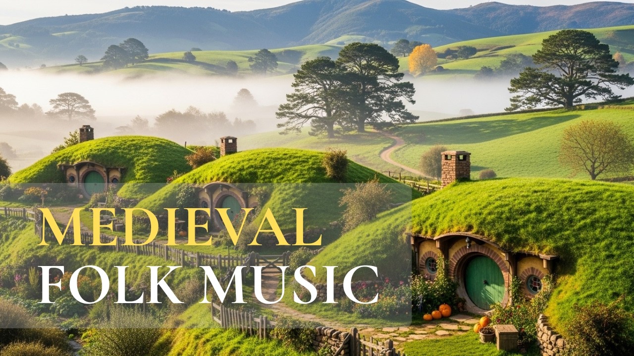 Soothing Medieval Folk Music for Morning Calm 🌅 | Village Light