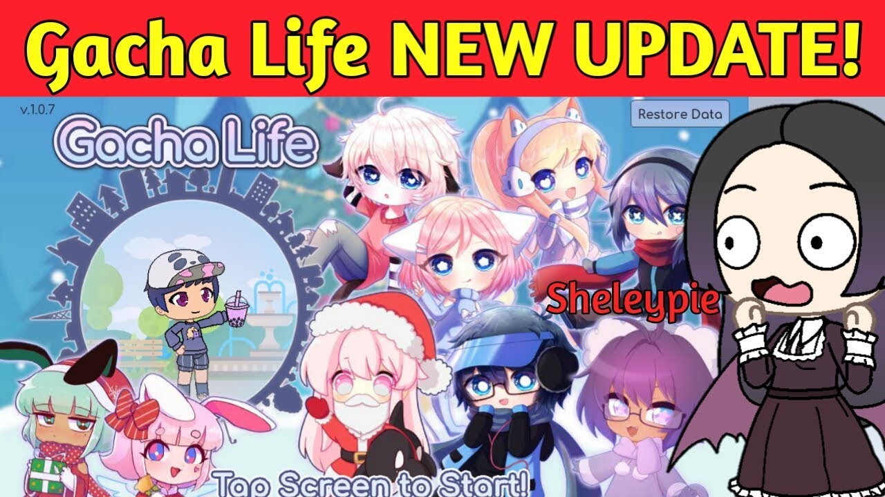 Gacha Life NEW UPDATE + Shout Out + Merry Christmas! YouTube