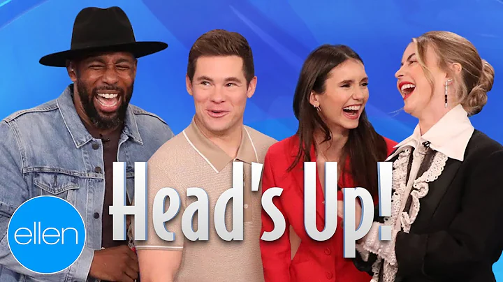 Julianne Hough & Nina Dobrev Play 'Heads Up' Sidek...