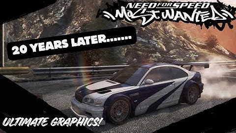 NFS Most Wanted 2005 in 2025 – Full Intro & First Races in Max Graphics!