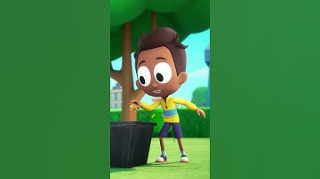 Trash Pick Up CHALLENGE!! Music Video🗑️🚮♻️#mailwithmrzip #mrzip #recycle #recycling #games #kidsongs