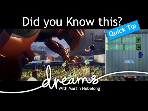 Did you know this? - Dreams Quick Tip on how to use keyframes in a more organic way