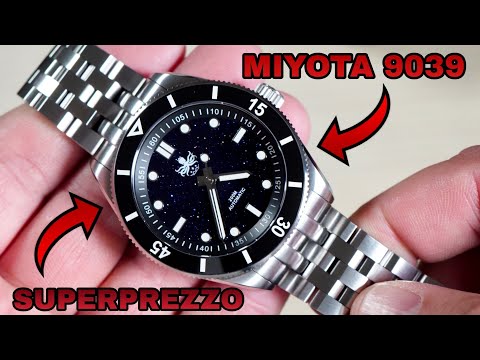 Phoibos è incredibile!!! Ecco il nuovo Wave Master con quadrante Avventurina e Miyota 9039