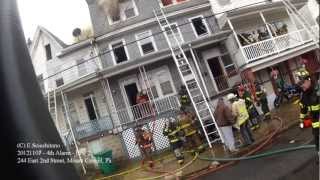 Famous 20121107 Radio Traffic Part 1 of 4 4th Alarm 244 East 2nd St. Mt. Carmel Net Worth