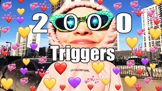 ASMR 2000 TRIGGERS IN 12 MINUTES / АСМР 2000 ТРИГГЕРОВ ЗА 12 МИНУТ