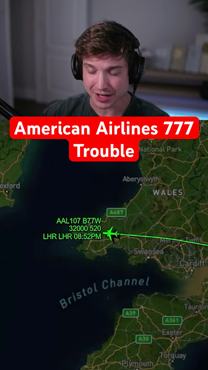 American Airlines 777 Trouble