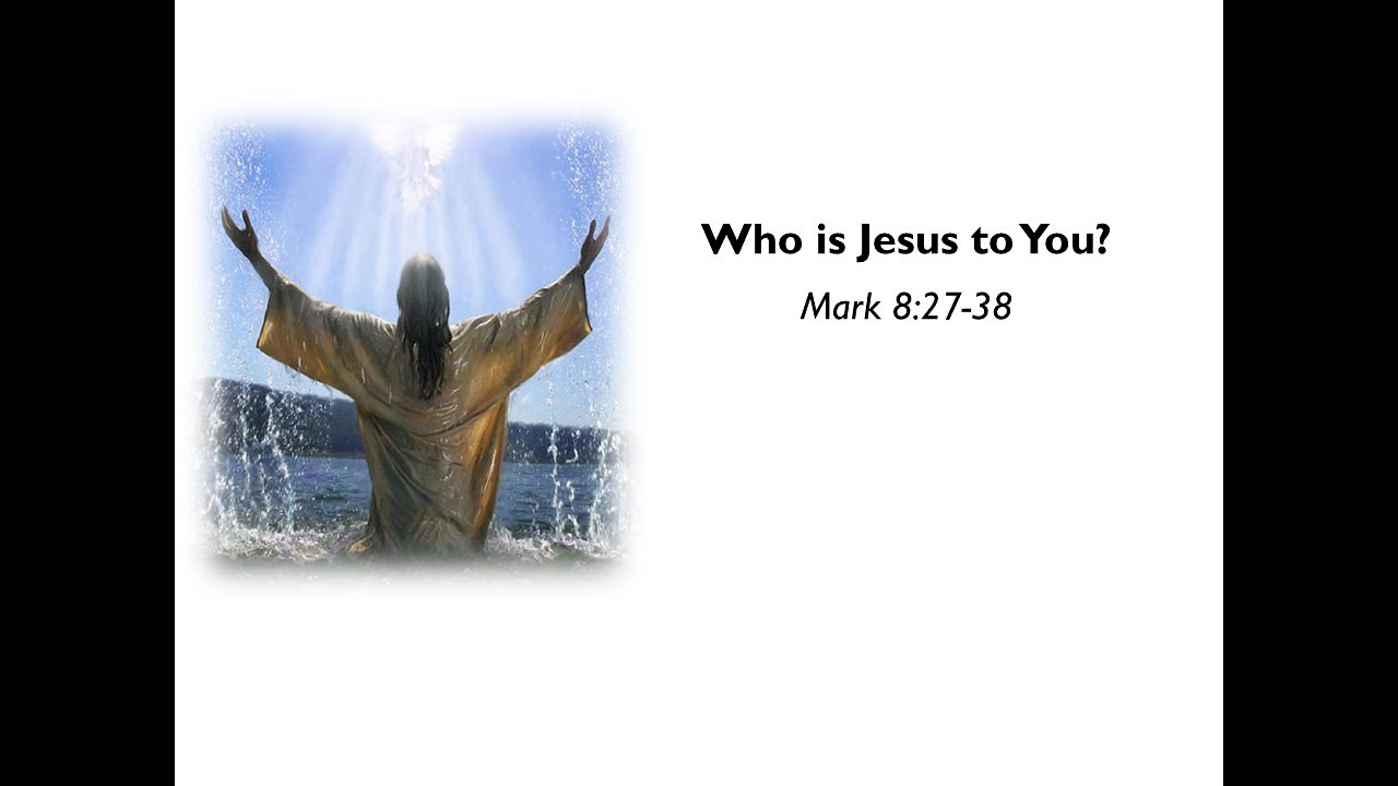 DIOCESAN YOUTH SUNDAY: IN CHRIST ALONE (WHO IS JESUS TO YOU - MARK 8:27 ...