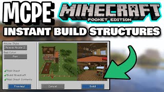 Instant Houses Mod For Minecraft Pe | Minecraft House Spawn Mod | #minecraft #minecraftmods screenshot 5