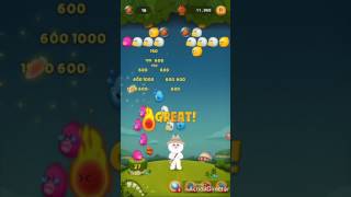 Line bubble game 2 level 836라인버블 레벨 836LINE バブル２stage 836
