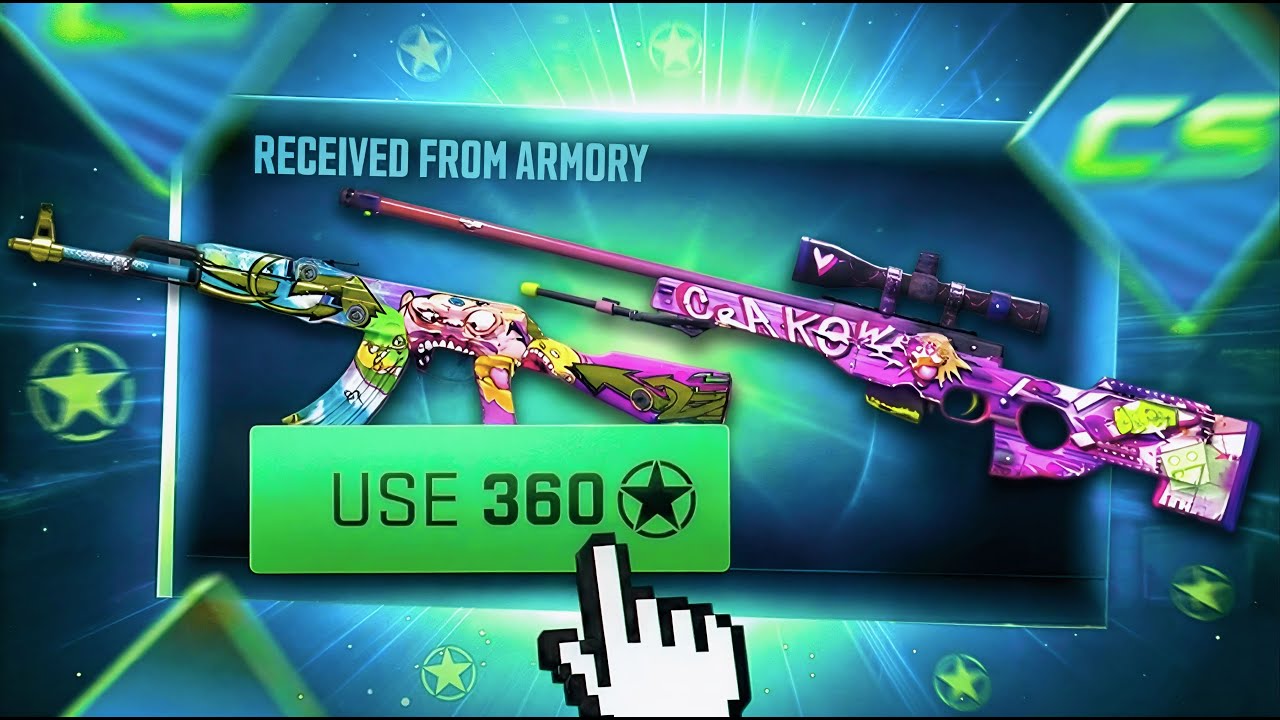 VALE A PENA o PASSE do CS2? 360 estrelas do arsenal!