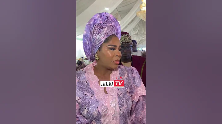 Fathia Balogun Elegant Entrance at Foluke Daramola Mother Burial Ceremony #shorts