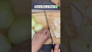 How to Slice an Onion ? knifeskills trendingshorts beefrecipe beefnihari youtubeshorts
