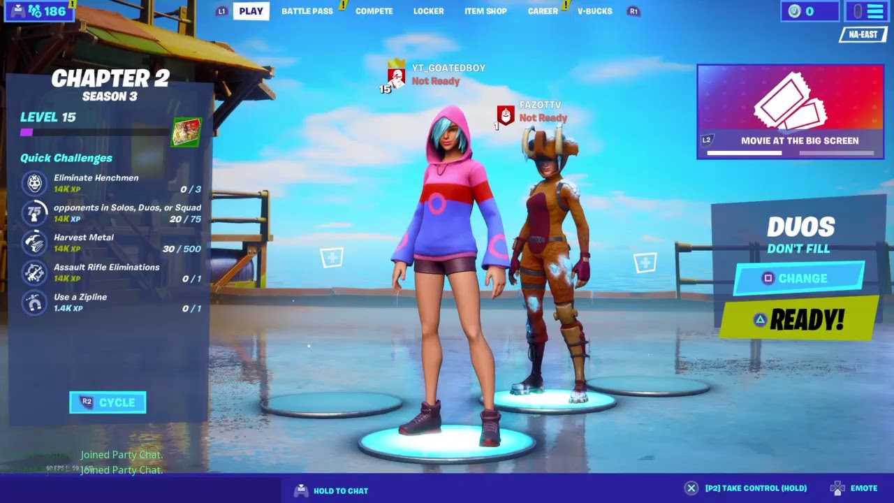 Playing slpit screen with my cousin - YouTube