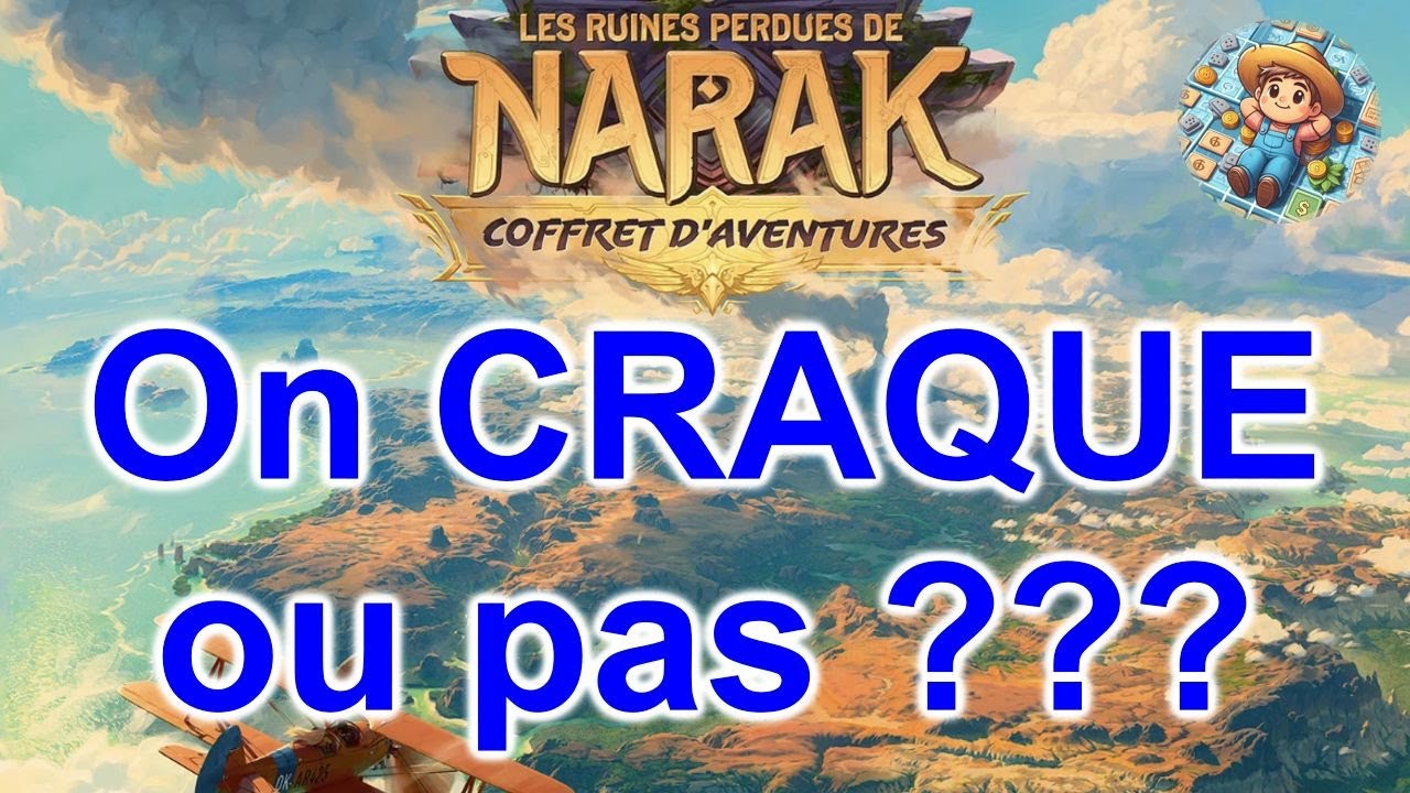 🕰️ L'attente fût LONGUE ! Mais le Coffret d'Aventures 🤠 des RUINES PERDUES DE NARAK est ENFIN là !