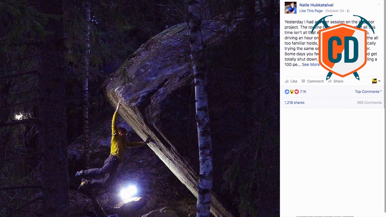 Brian Is Finally Impressed: Nalle Hukkataival's 9A Burden Of Dreams | Climbing Daily Ep.801 climbing colombia