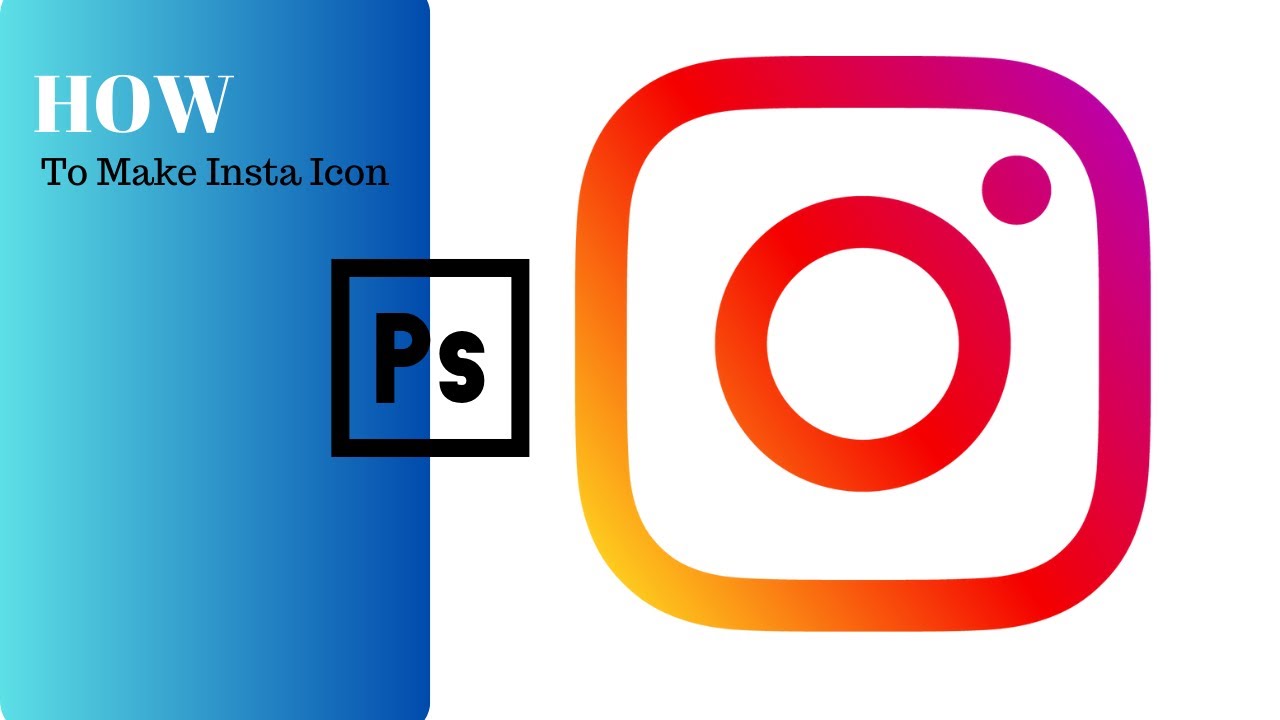 how-to-make-instagram-icon-in-photoshop-adobe-photoshop-youtube