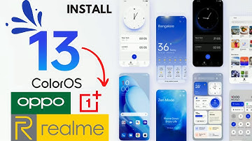 Install⚡ColorOS 13 on Any Oppo, Realme & OnePlus devices | Oppo f21pro
