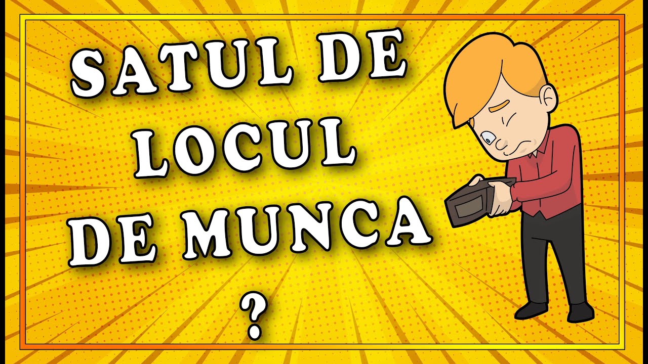Multumit TU ESTI MULTUMIT DE LOCUL TAU DE MUNCA? - YouTube