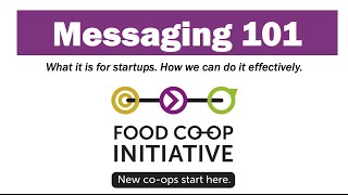 Messaging 101 for Startups